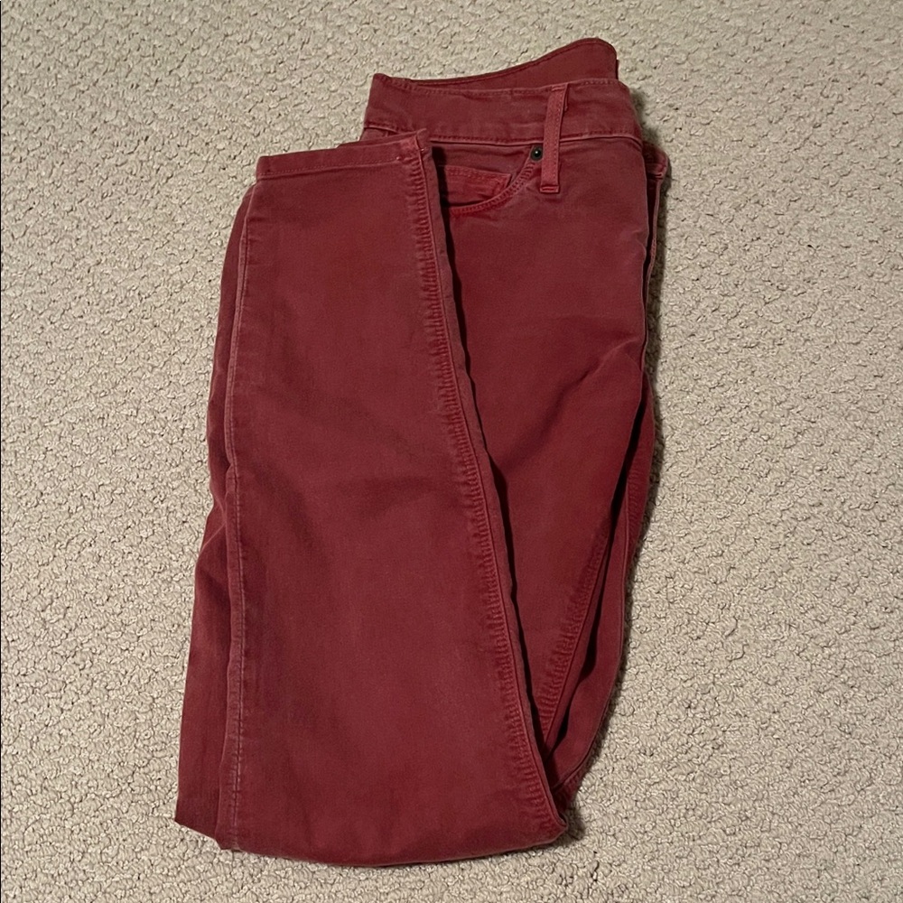Hudson Jeans Women's Straight Leg in Burnt Orange